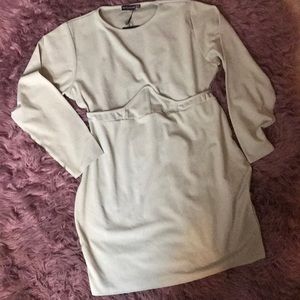 Boohoo Corset Bodycon Dress